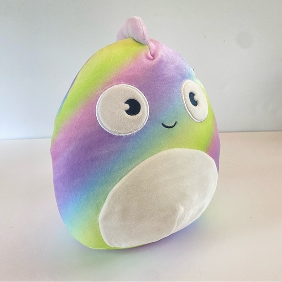 SQUISHMALLOWS | Honeydew the Chameleon Lizard Rainbow 8” #749 Jazwares - Picture 2 of 9